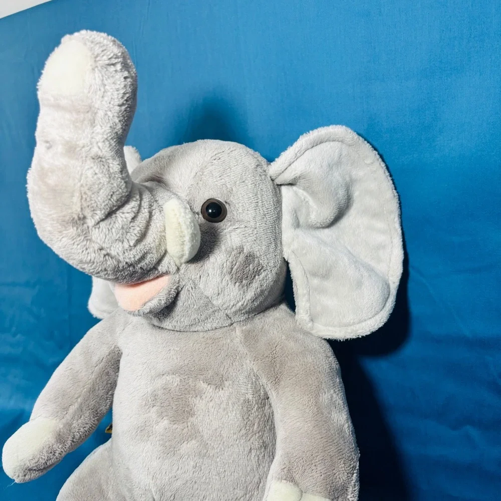 Build-A-Bear Gray Elephant Plush 16